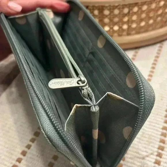 EUC Cath Kidston London Canvas Zip-Around Wallet - Picture 2 of 6